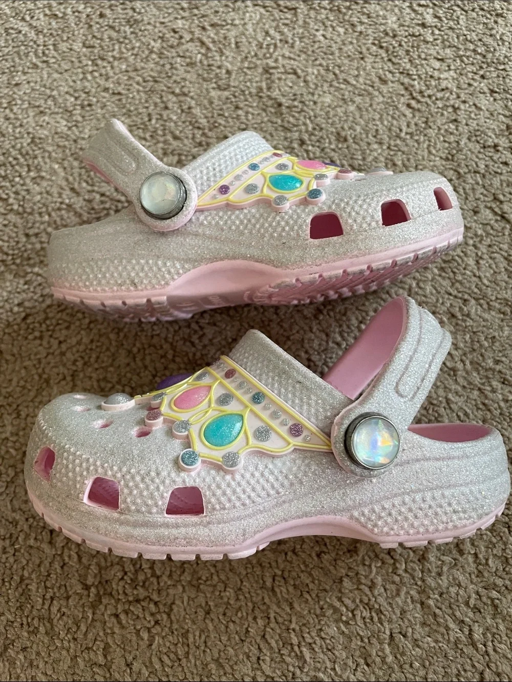 CROCS sparkling pink